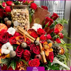 باکس گل یلدایی اینار | انگور