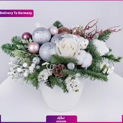 گلهای دو رنگ ولنتاین (ارسال گل به آلمان) | انگور