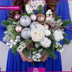 گلهای دو رنگ ولنتاین (ارسال گل به آلمان) | انگور