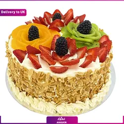 کیک میوه ای (ارسال گل به انگلستان) | انگور