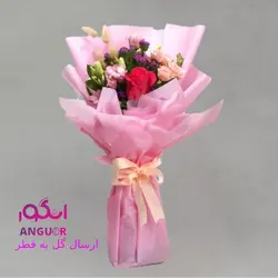 دسته گل تک رز (ارسال گل به قطر) | انگور