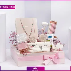 باکس گل هالووین با رز سفید ( دبی و امارات)