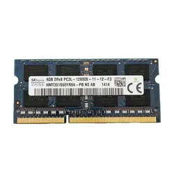 رم لپ تاپ  DDR3L تک کاناله 1600مگاهرتز اس کی هاینیکس مدل HMT351S6EFR8A ظرفیت 4 گیگابایت