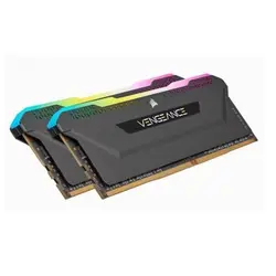 رم کورسیر VENGEANCE RGB PRO SL Black 16GB 8GBx2 3200MHz CL16