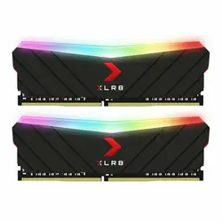 رم دسکتاپ دو کاناله پی ان وای مدل XLR8 Gaming EPIC-X RGB حافظه 32 گیگابایت CL16