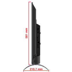 تلویزیون ال ای دی هوشمند ایکس ویژن مدل 43XT745 سایز 43 اینچ