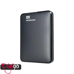 هارد اکسترنال وسترن دیجیتال مدل Elements ظرفیت 1 ترابایت