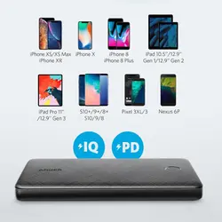 پاور بانک انکر PowerCore Slim PD A1231 با ظرفیت 10000 (با روکش پارچه ای)