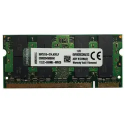 رم دسکتاپ DDR2 تک کاناله 800 مگاهرتز کینگستون ظرفیت 2 گیگابایت