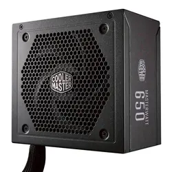 منبع تغذیه کامپیوتر کولر مستر مدل MasterWatt 650 Bronze Semi