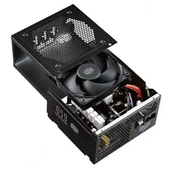 منبع تغذیه کامپیوتر کولر مستر مدل MasterWatt 650 Bronze Semi