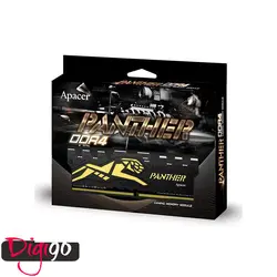 رم دسکتاپ DDR4 تک کاناله ۲۴۰۰ مگاهرتز CL16 اپیسر مدل Panther ظرفیت ۴ گیگابایت