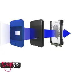 هارد اکسترنال ای دیتا مدل HD700 با ظرفیت ۱ ترابایت