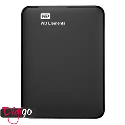 هارد اکسترنال وسترن دیجیتال مدل Elements ظرفیت۲ ترابایت