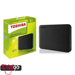 هارد اکسترنال توشیبا مدل Canvio Basics ظرفیت ۲ ترابایت