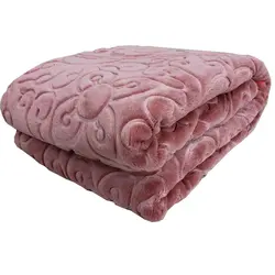 پتوی گلبافت پلی استر دونفره کالباسی