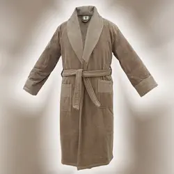 حوله پالتویی کلاه دار باواریا قهوه ای نارین ساپ