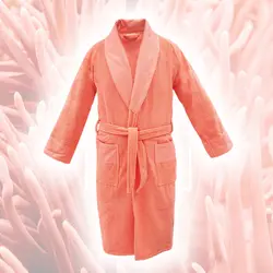 حوله پالتویی کلاه دار باواریا مرجانی نارین ساپ