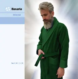 حوله پالتویی کلاه دار باواریا یشمی نارین ساپ