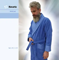 حوله پالتویی کلاه دار باواریا آبی نارین ساپ