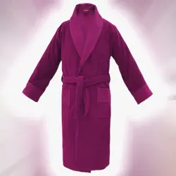 حوله پالتویی کلاه دار باواریا بنفش نارین ساپ