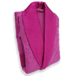 حوله پالتویی کلاه دار رویال بنفش نارین ساپ