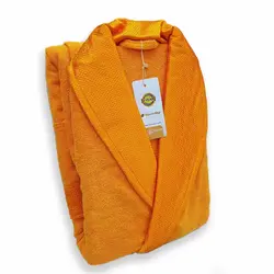 حوله پالتویی کلاه دار رویال نارنجی نارین ساپ