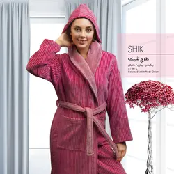 حوله پالتویی کلاه دار شیک پیازی پودایران