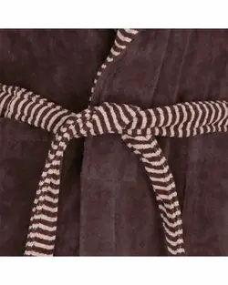 حوله پالتویی کلاه دار کلاسیک قهوه ای پودایران