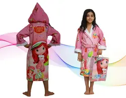 حوله پالتویی کودک توت فرنگی آتنا