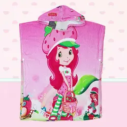 حوله پانچو کودک توت فرنگی آتنا