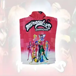 حوله پانچو کودک کفشدوزک آتنا