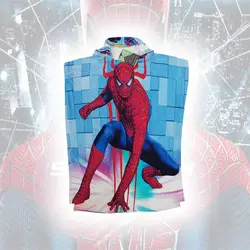 حوله پانچو کودک اسپايدرمن آتنا