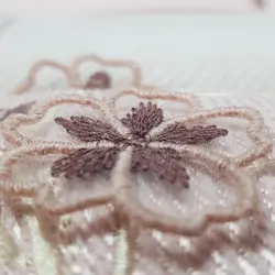 سرویس حوله پالتویی دونفره CEVAHIR بژ گلبهی