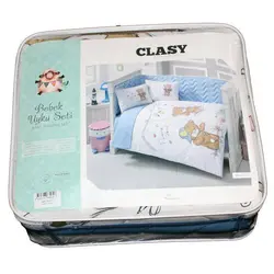 سرویس لحاف روتختی 6 تکه نوزاد ماسال Clasy