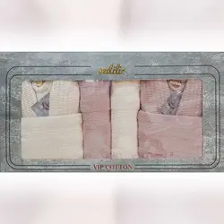 سرویس حوله دونفره Ozdilim پیازی/بژ