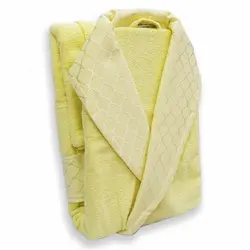 حوله پالتویی کلاه دار پینار لیمویی نارین ساپ