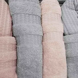 سرویس حوله دونفره Ozdilim طوسی/پیازی