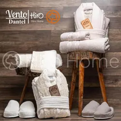 سرویس حوله دونفره Vento سفید/بژ