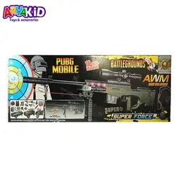 اسباب بازی تفنگ شارژی AWM PUBG مدل JR882