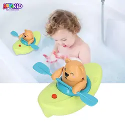 قایق و خرس پارو زن