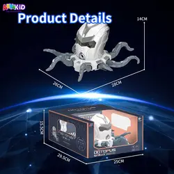 ربات اختاپوس کنترلی دودزا