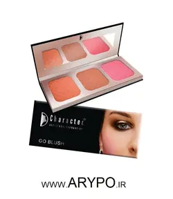 پالت رژگونه کرکتر  CHARACTER GO BLUSH