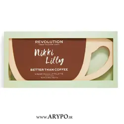 پالت صورت و لب رولوشن مدل Nikki Lilly | فروش ویژه 🔥 | آریپو