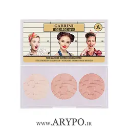 پالت هایلایتر سه عددی سری A گابرینی