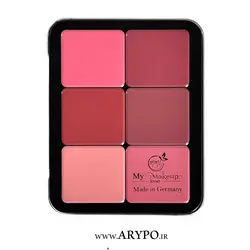 پالت رژ لب ، رژگونه و هایلایتر MY MAKEUP STORY