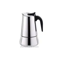 قهوه جوش و اسپرسو ساز موکاپات روگازی استیل 6 کاپ