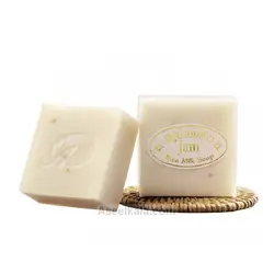 صابون milk برنج جم Jam تایلندی حاوی کلاژن بسته 6 عددی