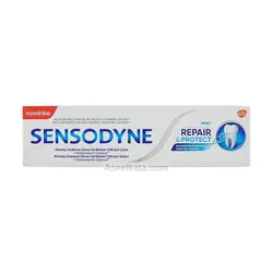خمیر دندان سنسوداین Sensodyne مدل Mint Repair &amp; Protect وزن 75 گرم