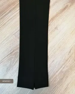 شلوار دورس سگک دار راسته چاک دار